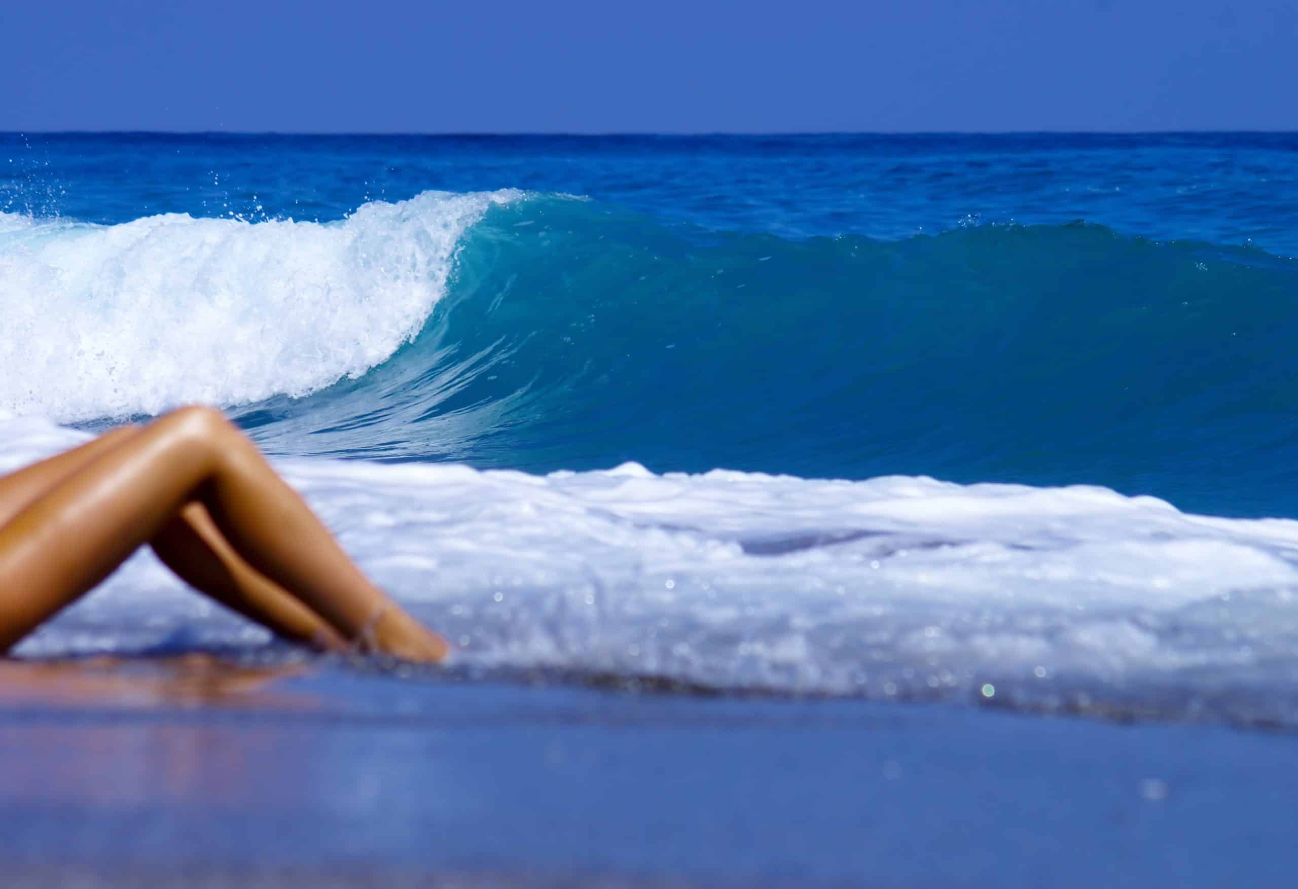 Naturist beach in Spain
